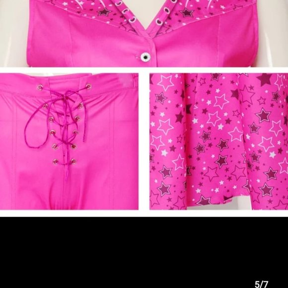 BARBIE Cowgirl Holloween Costume 2023 Movie - Picture 2 of 5